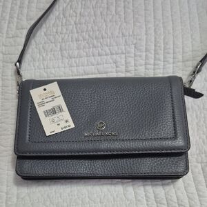 Michael Kors Jet Set Charm Phone Crossbody Leather